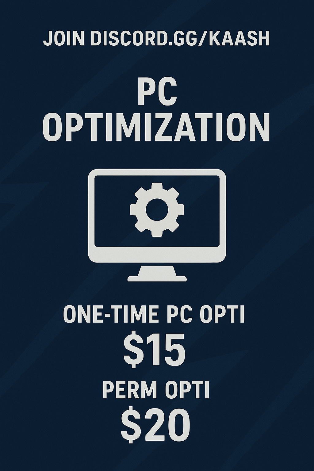Pc Opti [ one time ]